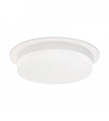  FM42706-WH-Stockton 6-in White LED Flush Mount