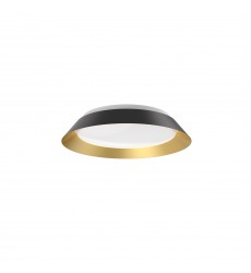 FM43414-BK/GD-Jasper 14-in Black/Gold LED Flush Mount FM43414-BK/GD-Jasper 14-in Black/Gold LED Flush Mount