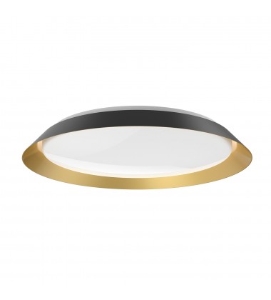FM43423-BK/GD-5CCT-Jasper 23-in Black/Gold LED Flush Mount FM43423-BK/GD-5CCT-Jasper 23-in Black/Gold LED Flush Mount