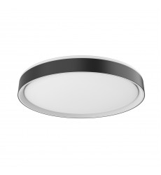  FM43920-BK/WH-5CCT-Essex 20-in Black/White LED Flush Mount