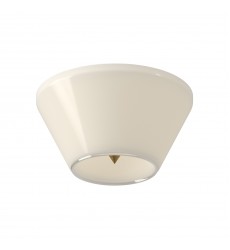 FM45707-BG/GO-Holt 7-in Brushed Gold/Glossy Opal Glass LED Flush Mount  FM45707-BG/GO-Holt 7-in Brushed Gold/Glossy Opal Glass LED Flush Mount