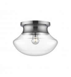  FM464012CH-Marcel 11-in Chrome 1 Light Flush Mount