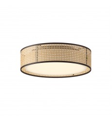 FM479016RB-5CCT-Lyla 16-in Rattan LED Flush Mount FM479016RB-5CCT-Lyla 16-in Rattan LED Flush Mount