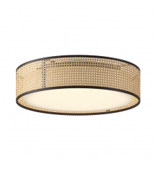 FM479020RB-5CCT-Lyla 20-in Rattan LED Flush Mount FM479020RB-5CCT-Lyla 20-in Rattan LED Flush Mount