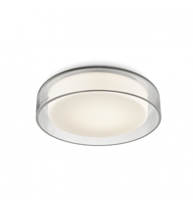  FM48610-Aston 10-in Clear LED Flush Mount