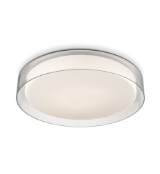  FM48618-5CCT-Aston 18-in Clear LED Flush Mount