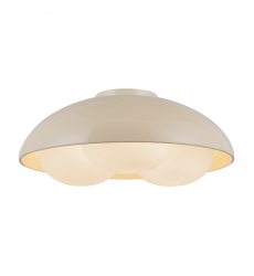 FM495316PWOP-Robyn 16-in Pearl White/Opal Glass Socket Flush Mount FM495316PWOP-Robyn 16-in Pearl White/Opal Glass Socket Flush Mount