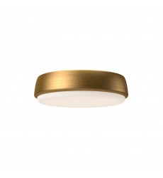  FM503509AG-Laval 9-in Aged Gold LED Flush Mount