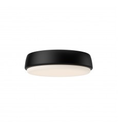  FM503509MB-Laval 9-in Matte Black LED Flush Mount