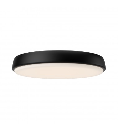  FM503715MB-Laval 15-in Matte Black LED Flush Mount