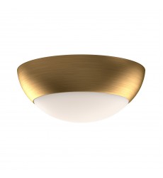 FM522211AGOP-Rubio 11-in Aged Gold/Opal Matte Glass 2 Lights Flush Mount FM522211AGOP-Rubio 11-in Aged Gold/Opal Matte Glass 2 Lights Flush Mount