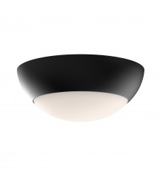 FM522211MBOP-Rubio 11-in Matte Black/Opal Matte Glass 2 Lights Flush Mount FM522211MBOP-Rubio 11-in Matte Black/Opal Matte Glass 2 Lights Flush Mount