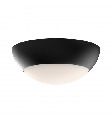 FM522211MBOP-Rubio 11-in Matte Black/Opal Matte Glass 2 Lights Flush Mount FM522211MBOP-Rubio 11-in Matte Black/Opal Matte Glass 2 Lights Flush Mount