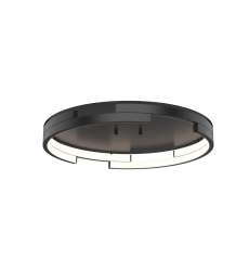 FM52719-BK-UNV-010-Anello Minor 19-in Black LED Flush Mount FM52719-BK-UNV-010-Anello Minor 19-in Black LED Flush Mount