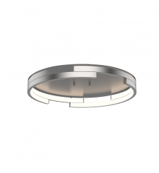 FM52719-BN-UNV-010-Anello Minor 19-in Brushed Nickel LED Flush Mount FM52719-BN-UNV-010-Anello Minor 19-in Brushed Nickel LED Flush Mount