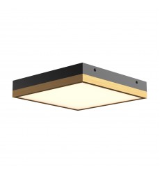 FM553211AGMB-Sydney 11-in Aged Gold/Matte Black LED Flush Mount FM553211AGMB-Sydney 11-in Aged Gold/Matte Black LED Flush Mount