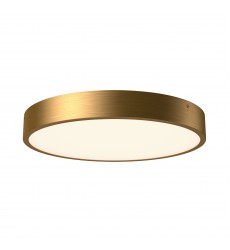  FM554015AG-5CCT-Adelaide 15-in Aged Gold LED Flush Mount