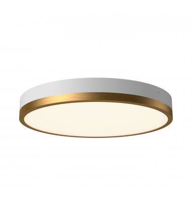 FM554215AGWH-Adelaide 15-in Aged Gold/White LED Flush Mount FM554215AGWH-Adelaide 15-in Aged Gold/White LED Flush Mount