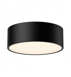 FM556012MB-Brisbane 12-in Matte Black 2 Lights Flush Mount FM556012MB-Brisbane 12-in Matte Black 2 Lights Flush Mount