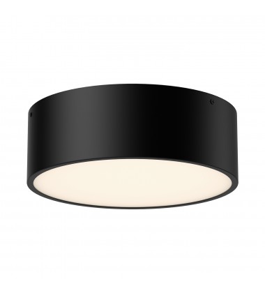 FM556012MB-Brisbane 12-in Matte Black 2 Lights Flush Mount FM556012MB-Brisbane 12-in Matte Black 2 Lights Flush Mount
