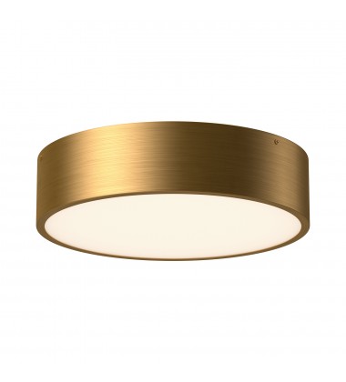FM556016AG-Brisbane 16-in Aged Gold 3 Lights Flush Mount FM556016AG-Brisbane 16-in Aged Gold 3 Lights Flush Mount