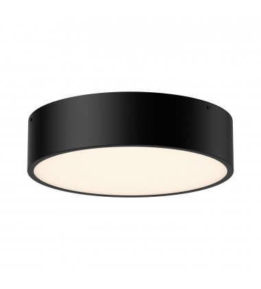 FM556016MB-Brisbane 16-in Matte Black 3 Lights Flush Mount FM556016MB-Brisbane 16-in Matte Black 3 Lights Flush Mount