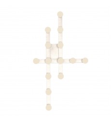  FM63432-BN-Rezz 32-in Brushed Nickel LED Flush Mount