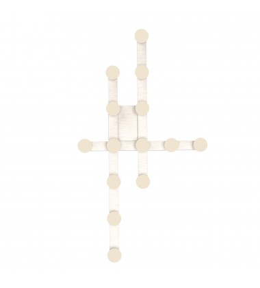  FM63432-BN-Rezz 32-in Brushed Nickel LED Flush Mount