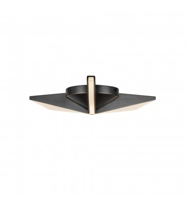  FM64215-UB-Tachi 15-in Urban Bronze LED Flush Mount
