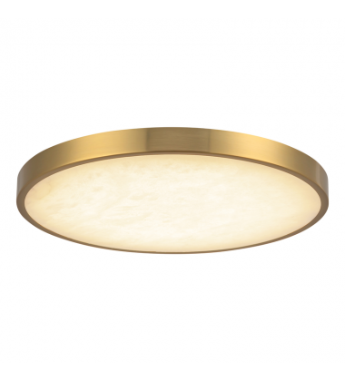 FM653012BGAR-Evelyn 11-in Gold dimmable LED Flush Mount