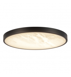FM653012MBAR-Evelyn 11-in Black dimmable LED Flush Mount FM653012MBAR-Evelyn 11-in Black dimmable LED Flush Mount