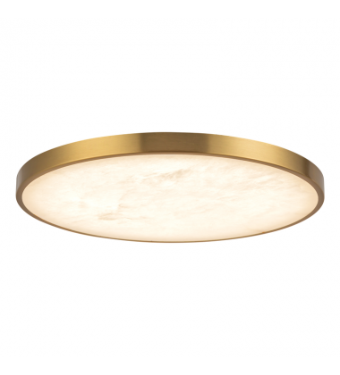 FM653015BGAR-Evelyn 15-in Gold dimmable LED Flush Mount