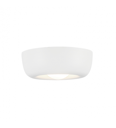 FM68506-AW-Hayden 6-in Antique White LED Flush Mount