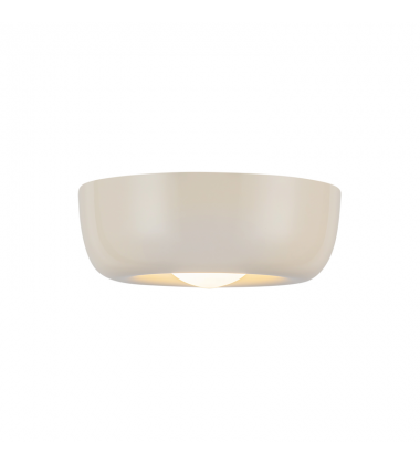 FM68506-PW-Hayden 6-in Pearl White LED Flush Mount