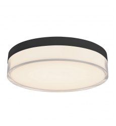 FM7-251-BK-Quara 7-in Black dimmable LED Flush Mount FM7-251-BK-Quara 7-in Black dimmable LED Flush Mount