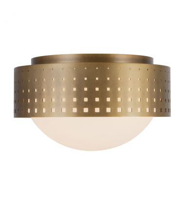 FM70810-VB-Astoria 10-in Brass Flush Mount FM70810-VB-Astoria 10-in Brass Flush Mount
