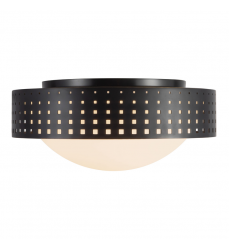 FM70814-UB-Astoria 14-in Black Flush Mount FM70814-UB-Astoria 14-in Black Flush Mount
