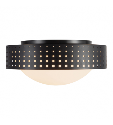 FM70814-UB-Astoria 14-in Black Flush Mount FM70814-UB-Astoria 14-in Black Flush Mount
