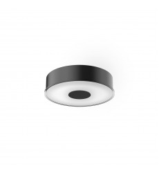  FM7610-BK-Parker 10-in Black LED Flush Mount