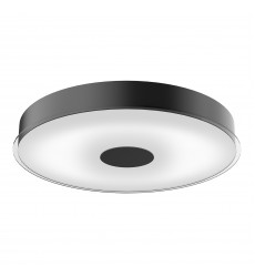  FM7620-BK-Parker 20-in Black LED Flush Mount