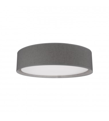  FM7920-GY-Dalton 20-in Gray LED Flush Mount