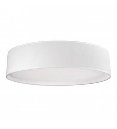  FM7920-WH-Dalton 20-in White LED Flush Mount