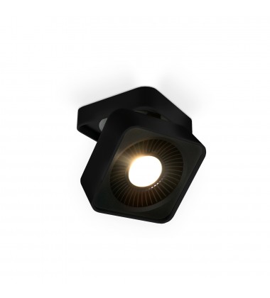  FM9304-BK-Solo Black LED Flush Mount