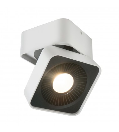  FM9304-WH-Solo White LED Flush Mount