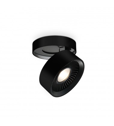  FM9405-BK-UNV-Solo 5-in Black LED Flush Mount