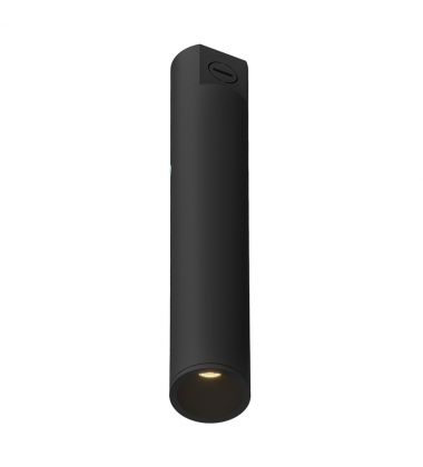LD2-CC12W12-3036-BK-UNV-010-Lorna 13-in (2-in Dia.) 36 Degree Optic Black LED Concrete Ceiling Mount