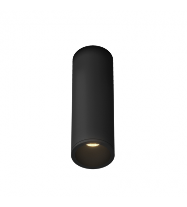LD2-FM08W10-3036-BK-UNV-010-Lorna 7-in (2-in Dia.) 36 Degree Optic Black LED Flush Mount LD2-FM08W10-3036-BK-UNV-010-Lorna 7-in (2-in Dia.) 36 Degree Optic Black LED Flush Mount
