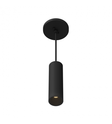 LD2-PD08W10-3036-BK-UNV-010-Lorna 8-in (2-in Dia.) 36 Degree Optic Black LED Pendant LD2-PD08W10-3036-BK-UNV-010-Lorna 8-in (2-in Dia.) 36 Degree Optic Black LED Pendant