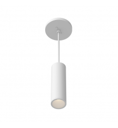 LD2-PD08W10-3036-WH-UNV-010-Lorna 8-in (2-in Dia.) 36 Degree Optic White LED Pendant