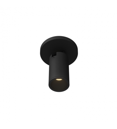 LD2-SA04W08-3036-BK-UNV-010-Lorna 6-in (2-in Dia.) 36 Degree Optic Black LED Adjustable Ceiling Mount LD2-SA04W08-3036-BK-UNV-010-Lorna 6-in (2-in Dia.) 36 Degree Optic Black LED Adjustable Ceiling Mount
